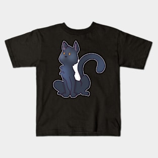 Space Cat - Blue Gray Breed Version Two Kids T-Shirt